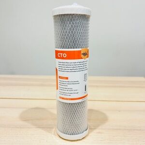 10" x 2.5" Whole House Water Filter Housing Filtration Sediment Carbon Cartridge
